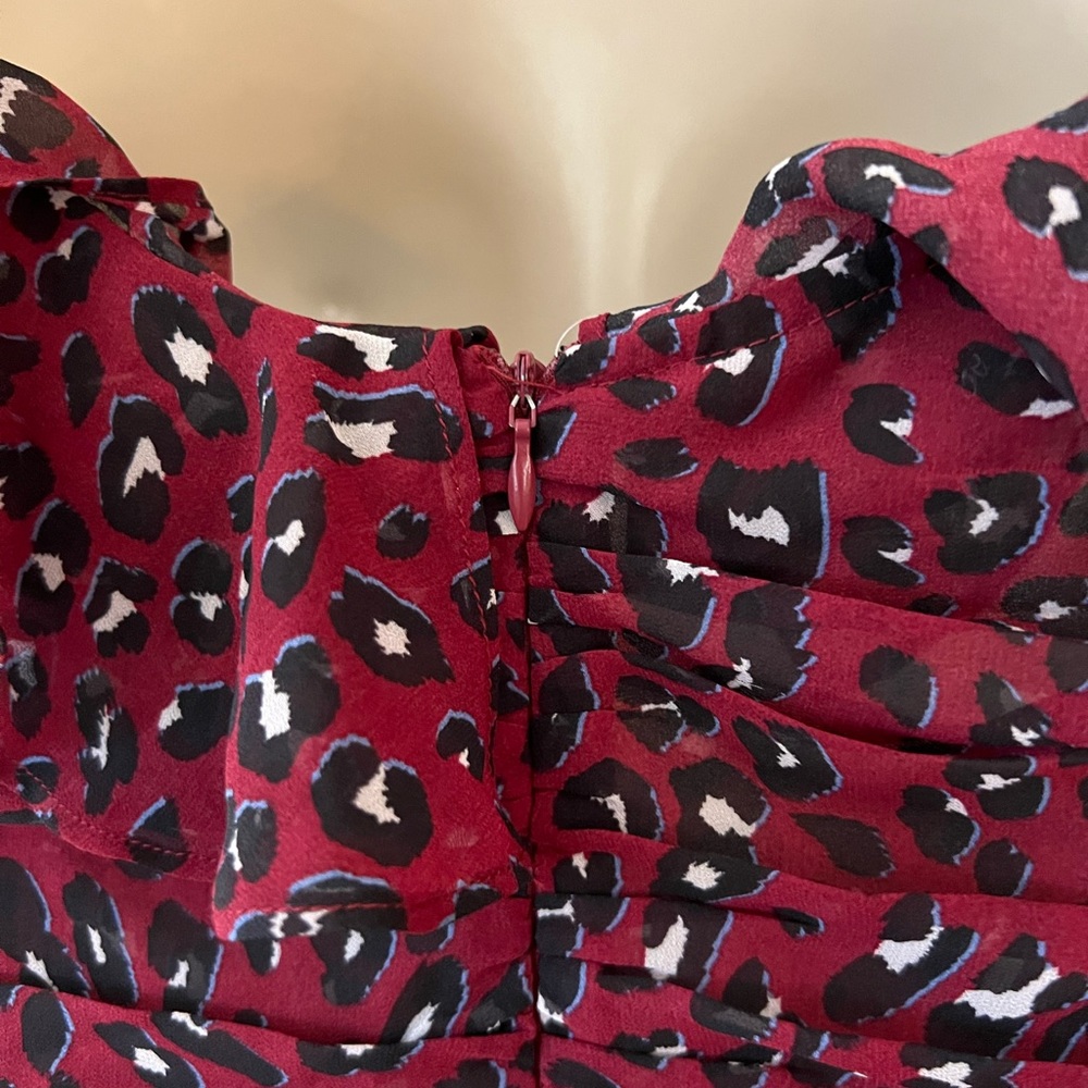 Leopard Ruffle Dress - Picture 11 of 14